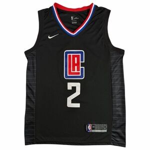 Nike Kawhi Leonard Clippers #2 NBA Statement Edition Black Swingman Jersey S